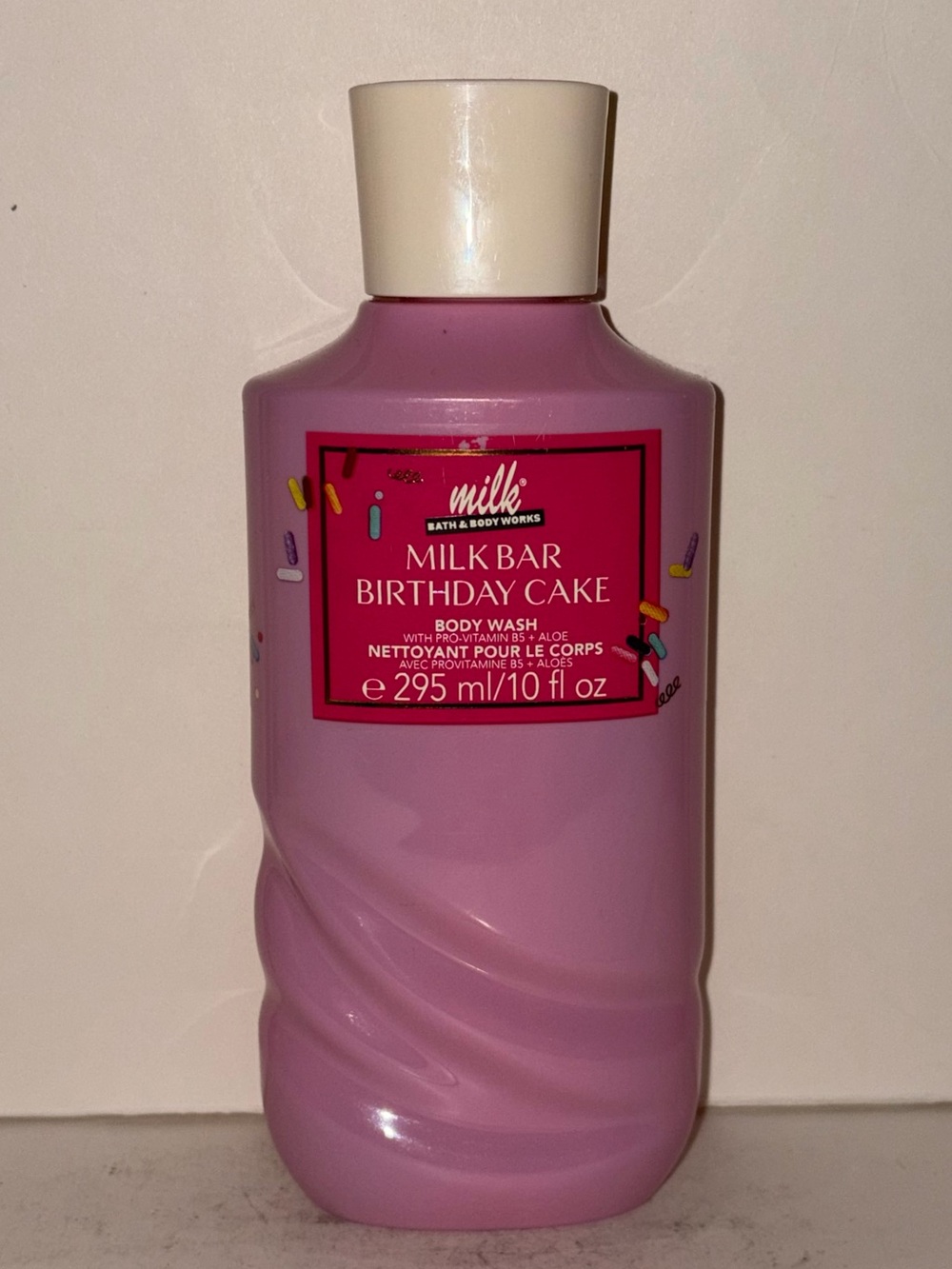 Bath & Body Works Milk Bar Birthday Cake Body Wash Shower Gel 10oz New